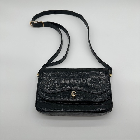 Vintage Christian Dior Black Crossbody/Shoulder Bag - Picture 1 of 13